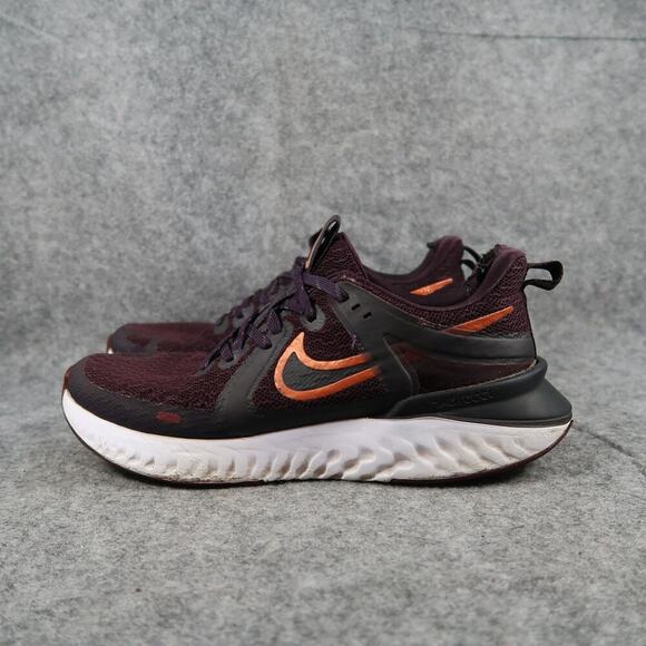 Nike Shoes Womens 7 Athletic Trainer React Sneaker Running Active Sport Comfort - Picture 4 of 12